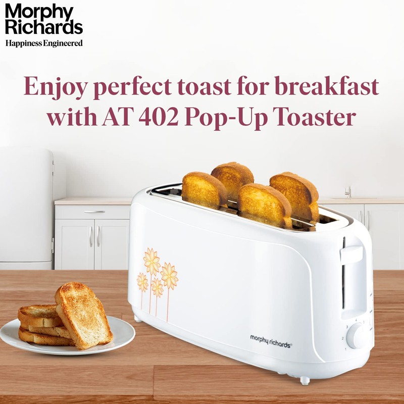 Morphy Richards at 402  4-Slice Automatic Pop-Up Toaster