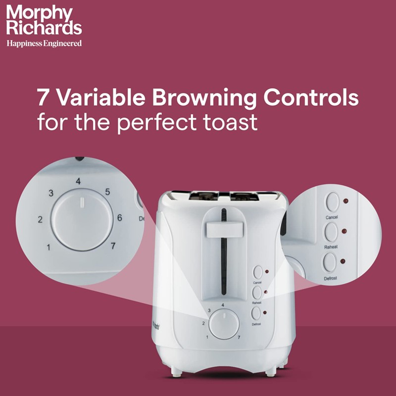 Morphy Richards at 402  4-Slice Automatic Pop-Up Toaster