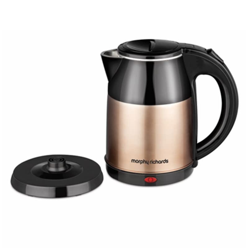 Morphy Richards Radiant kettle 1.8 Litres Electric Kettle (Detachable Base- Copper/Black)