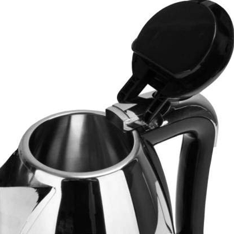 SKY LINE Stainless Steel VTL 5006 Electric Kettle (Silver and Black, 1.8L)