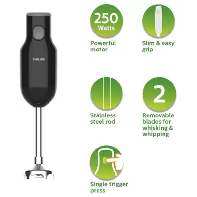 PHILIPS HL1655/02 Hand Blender 250W Black