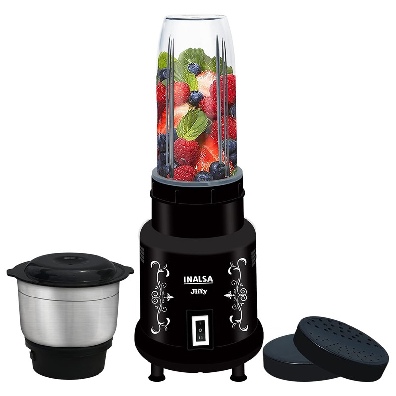 INALSA Nutri Mixer - Jiffy| Grinder & Blender